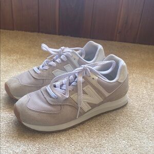 New Balance Rose/Grey Sneakers Classic Retro Style